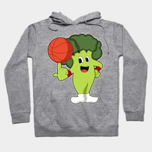 Broccoli at Basketball Sports Hoodie